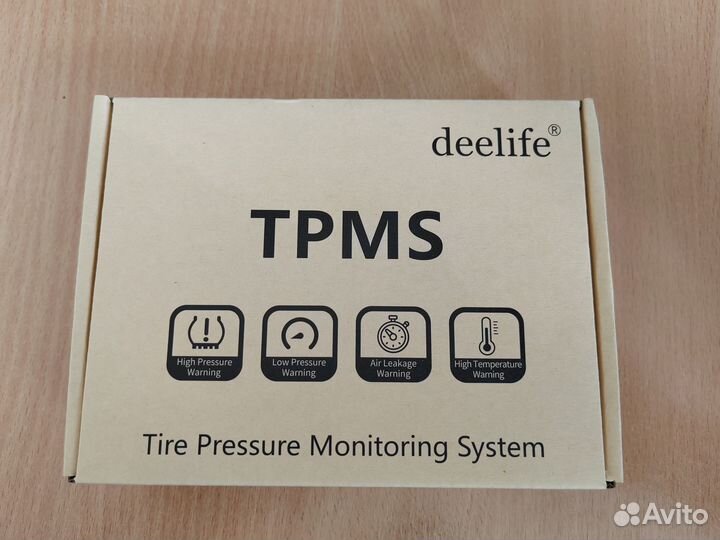 Датчик давления в шинах на любое авто tpms Deelife