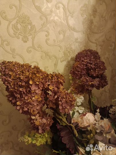 Сухоцветы для творчества гортензия