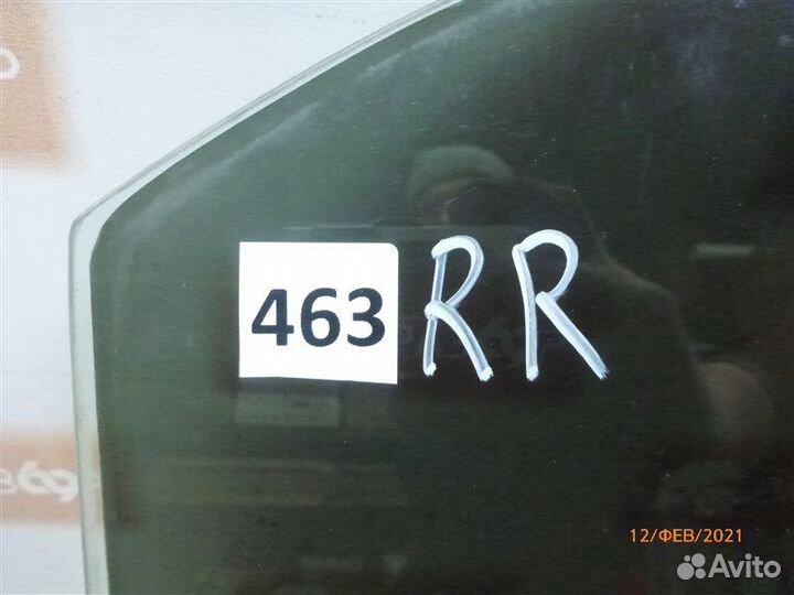 Стекло двери заднее правое Mitsubishi Lancer CS1A