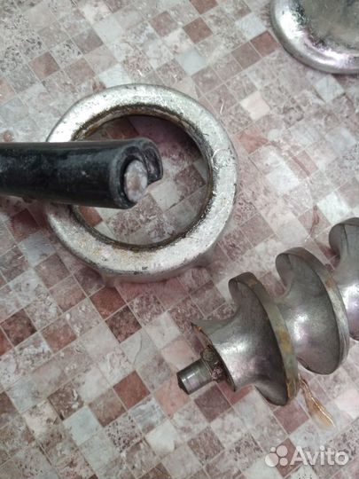 Мясорубка механическая советская