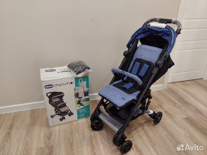 Коляска chicco miinimo 2 denim