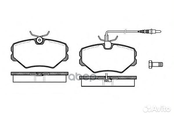 Колодки торм.дисковые pe 405 250002 Road house