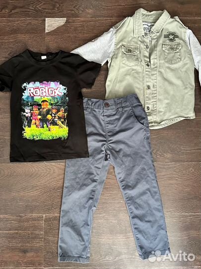 Пакет вещей на мальчика next, carters, gap 4-5л