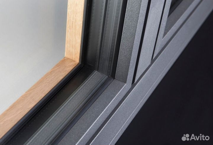 Алюмодеревянные окна