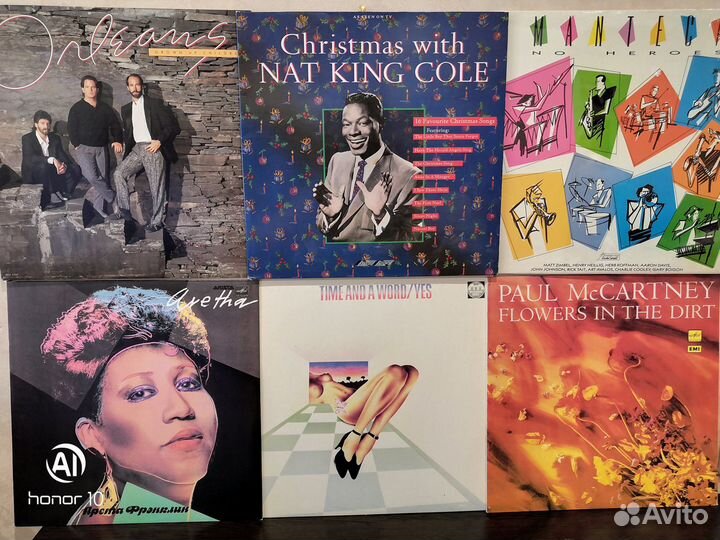 Виниловые пластинки в идеальном состоянии