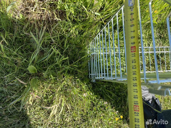 Корзины металлические с перегородками