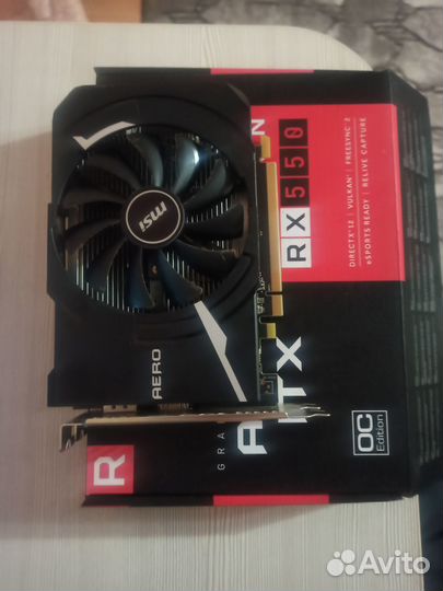 Видеокарта Radeon RX 550 4gb