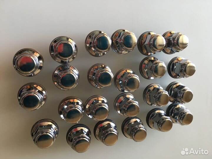 Гайка колеса М12х1.5х35 прессшайба закр ключ 21