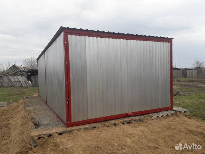 Металлический гараж