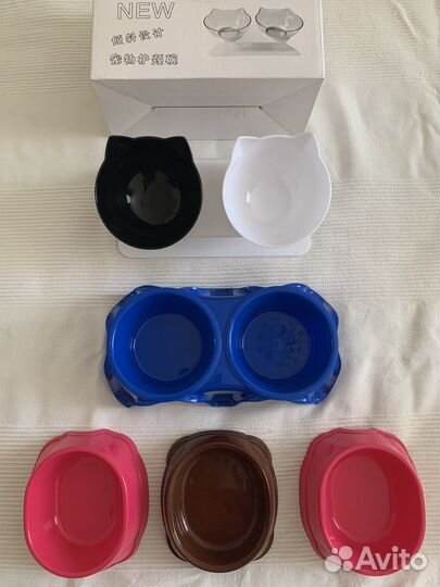 Миски, лотки, наполнители