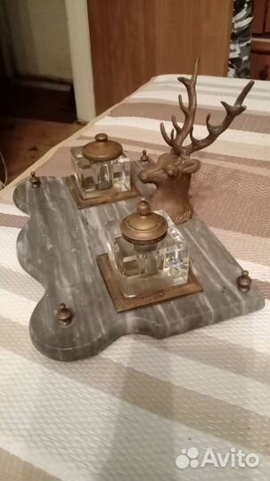 Старинная чернильница