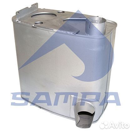 Глушитель ман тга бочка