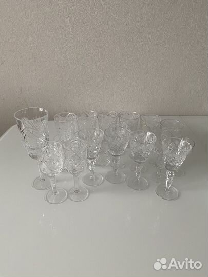 Хрустальная посуда СССР