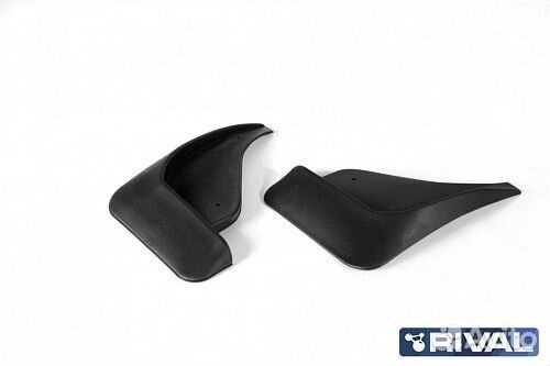 Брызговики задние Toyota Camry полиуретан черный 2