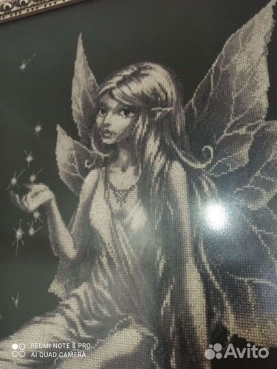 Картина Фея вышитая крестом