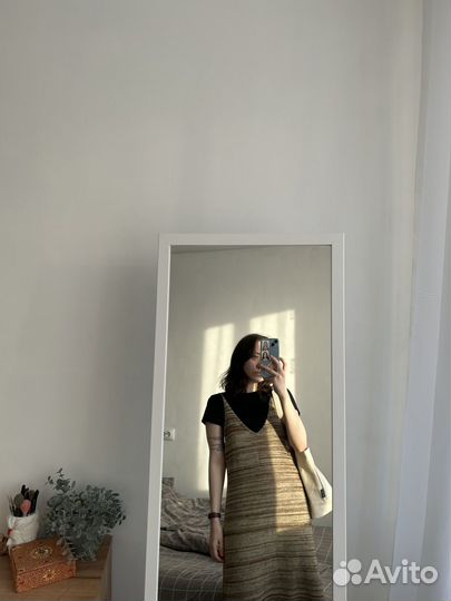 Вязаный сарафан