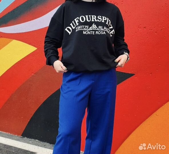 Свитшот женский оверсайз 44-46