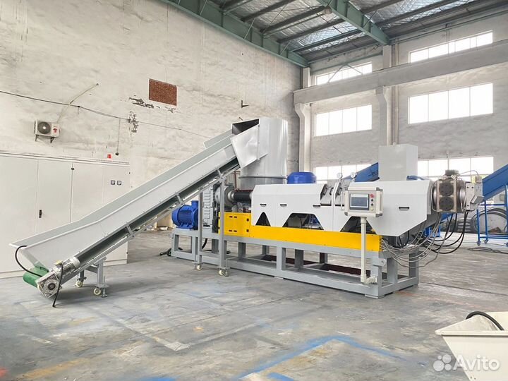 Гранулятор с термокомпактром 100 мм пнд пвд пленка