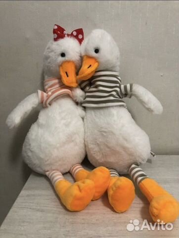 Мягкая игрушка гуси гусь