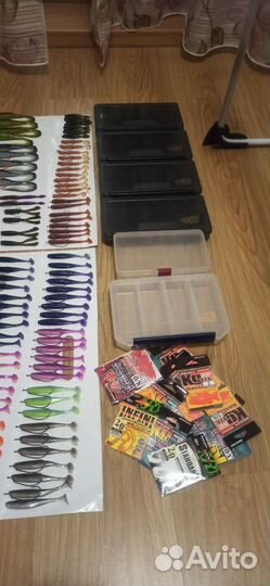 Продам набор виброхвостов 211шт