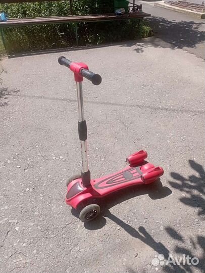 Самокат детский трехколесный бу