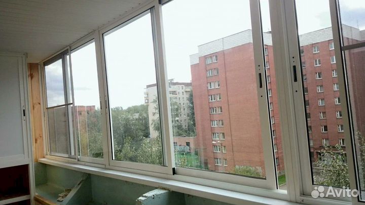 Окна раздвижные алюминиевые для веранды