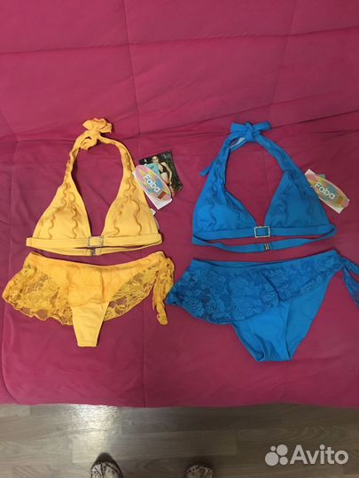 Купальники faba размеры 42,44,46