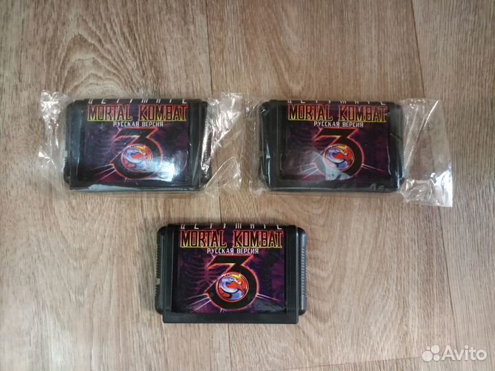 Картриджи Sega без боксов (83 шт.)