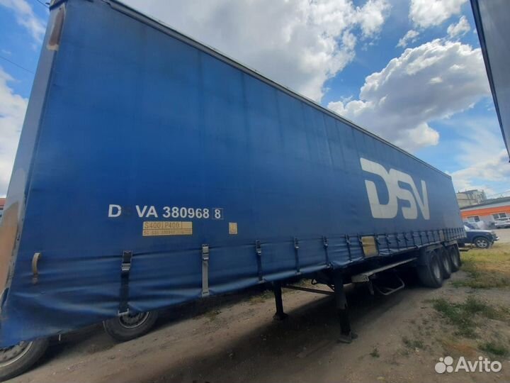 Полуприцеп шторный Krone SD, 2008