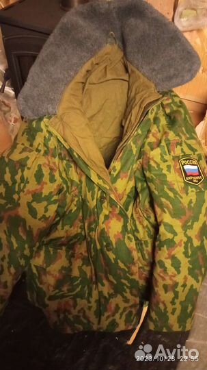 Бушлат военный и штаны зима