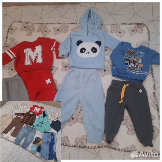 Одежда для мальчика пакетом 80 86