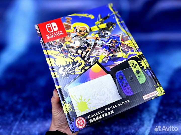Nintendo Switch Oled splatoon 3 edition