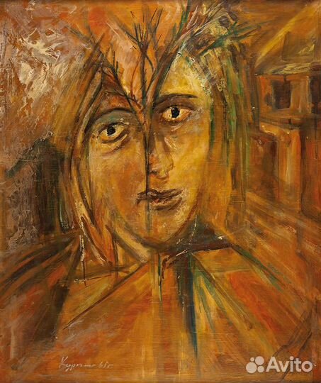 Картина Э. Курочкин 1965г