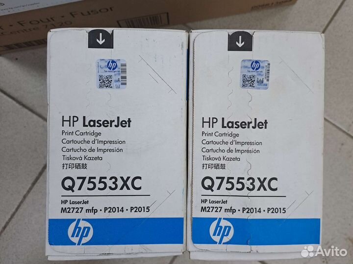 Картриджи hp Q7553X