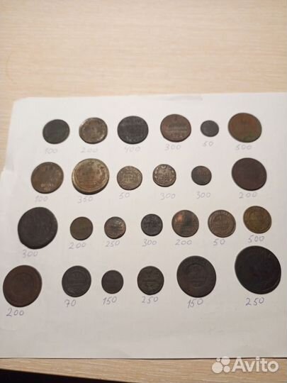 Монеты российской империи