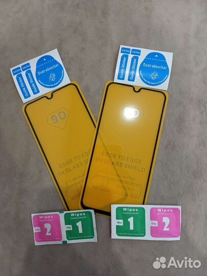 Защитные стекла для Samsung Galaxy A40 2 шт