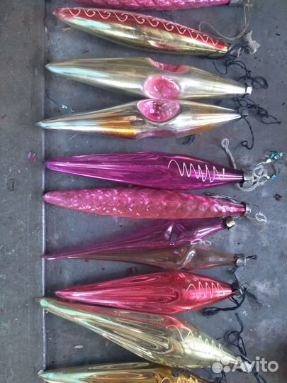 Елочные игрушки СССР