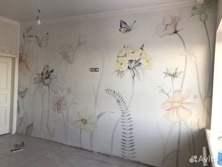 Граффити роспись стен художник