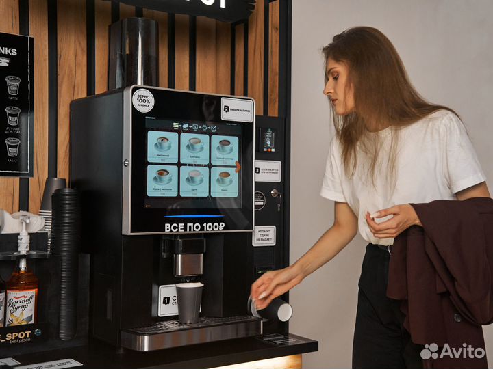 Кофейни самообслуживания доход от 150 тыс