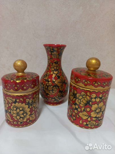 Хохломская роспись по дереву на заказ