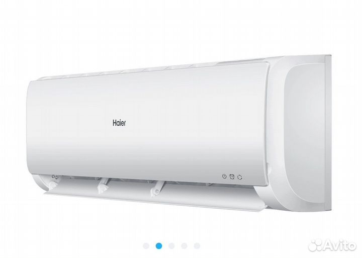 Инверторный новый Haier 12BTU 36кв.м с чеком