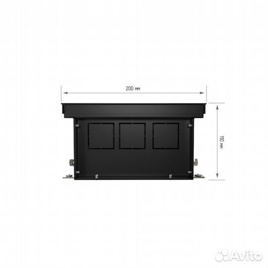 Конвектор Royal atrium-110/200/1600-DG-U-NA