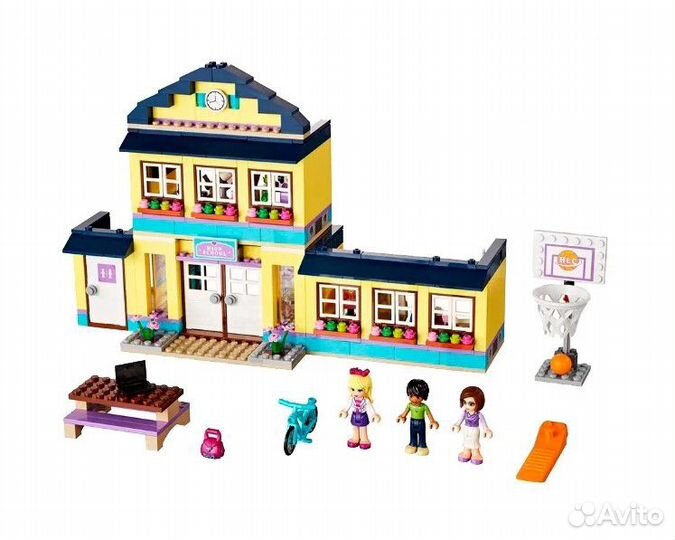 Конструктор. Friends 10166 Школа Хартлейк Сити