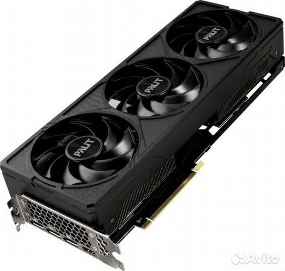 Видеокарта Palit PCI-E 4.0 PA-RTX4070 jetstream nvidia GeForce RTX 4070 12Gb 192bit gddr6X 1920/2100