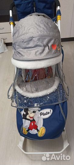 Коляска санки