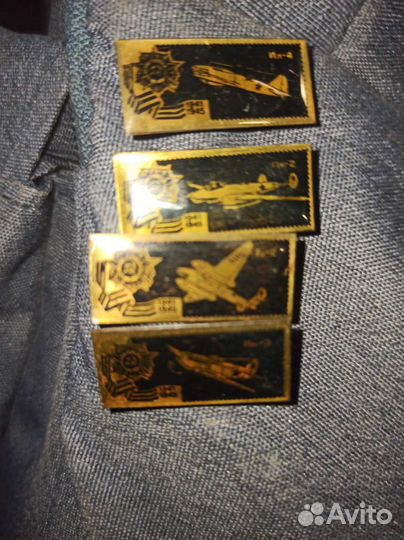 Значки самолеты СССР