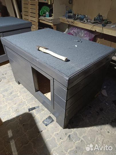 Будка для собаки утепленная