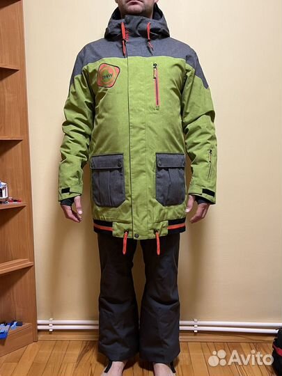 Сноубордический костюм мужской crow и spyder