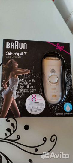 Эпилятор braun silk epil 7