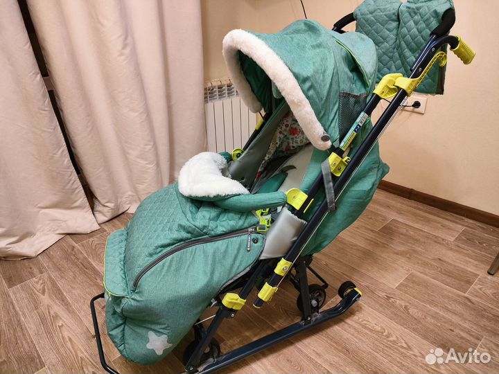 Санки коляска Ника 7